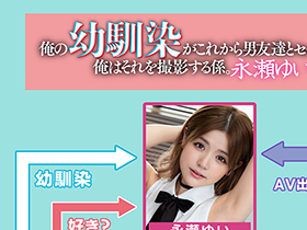 俺の幼馴染がこれから男友達とセックスする。俺はそれを撮影する係。　永瀬ゆい サンプル動画サムネイル